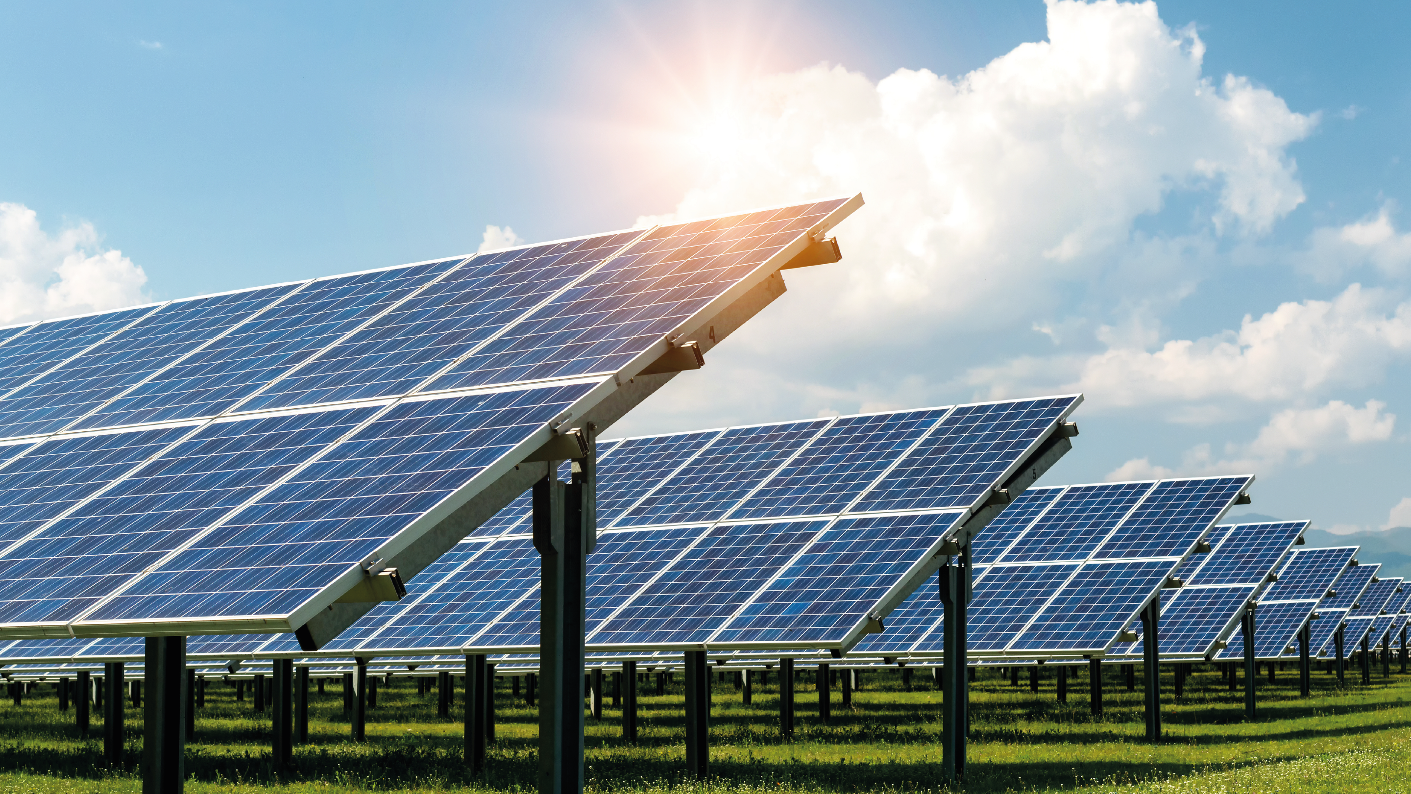 Placas de energia solar fotovoltaica